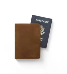 Handmade Leather Passport Cover
