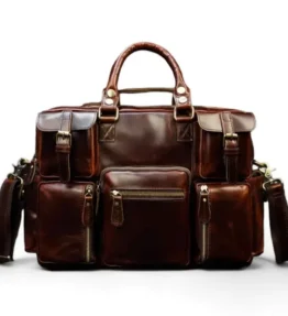Belfort Laptop Bag - Reddish