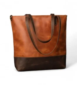 Luxurious Heritage Leather Tote
