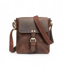 City Sleek Leather Sling Bag
