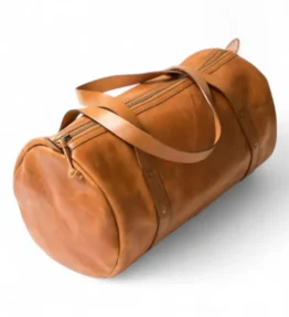 Vintage Leather Gym Bag