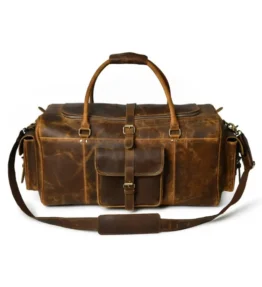 Stylish Weekender Leather Bag