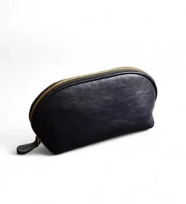 Stellar Leather Cosmetic Bag