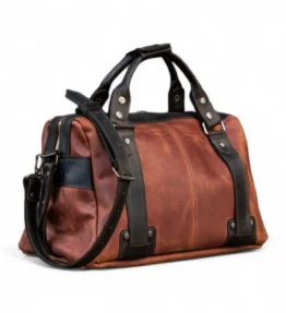 Stylish Leather Travel Bag